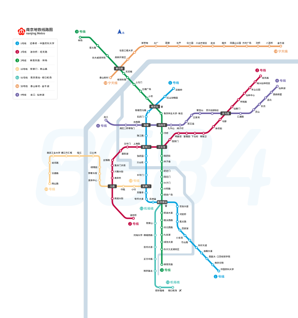 南京地鐵最新線路圖概覽，全面解析城市軌道交通發(fā)展脈絡(luò)